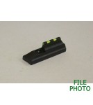 Thompson Center In-Line Muzzle Loaders - Green Fiber Optic Ramp Front Sight